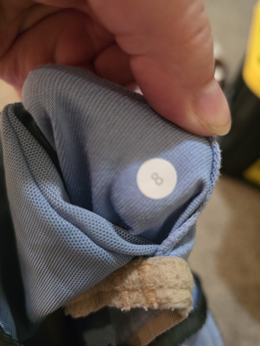 Lululemon Periwinkle Tank with Contrast Trim - Picture 4 of 4